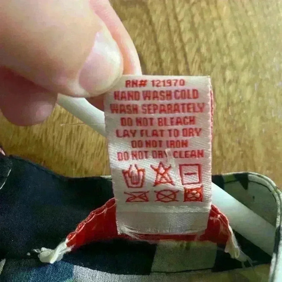 Flying Tomato Sheer  Floral Top Long Balloon Sleeves Black Sz S Button Neck - Picture 8 of 10